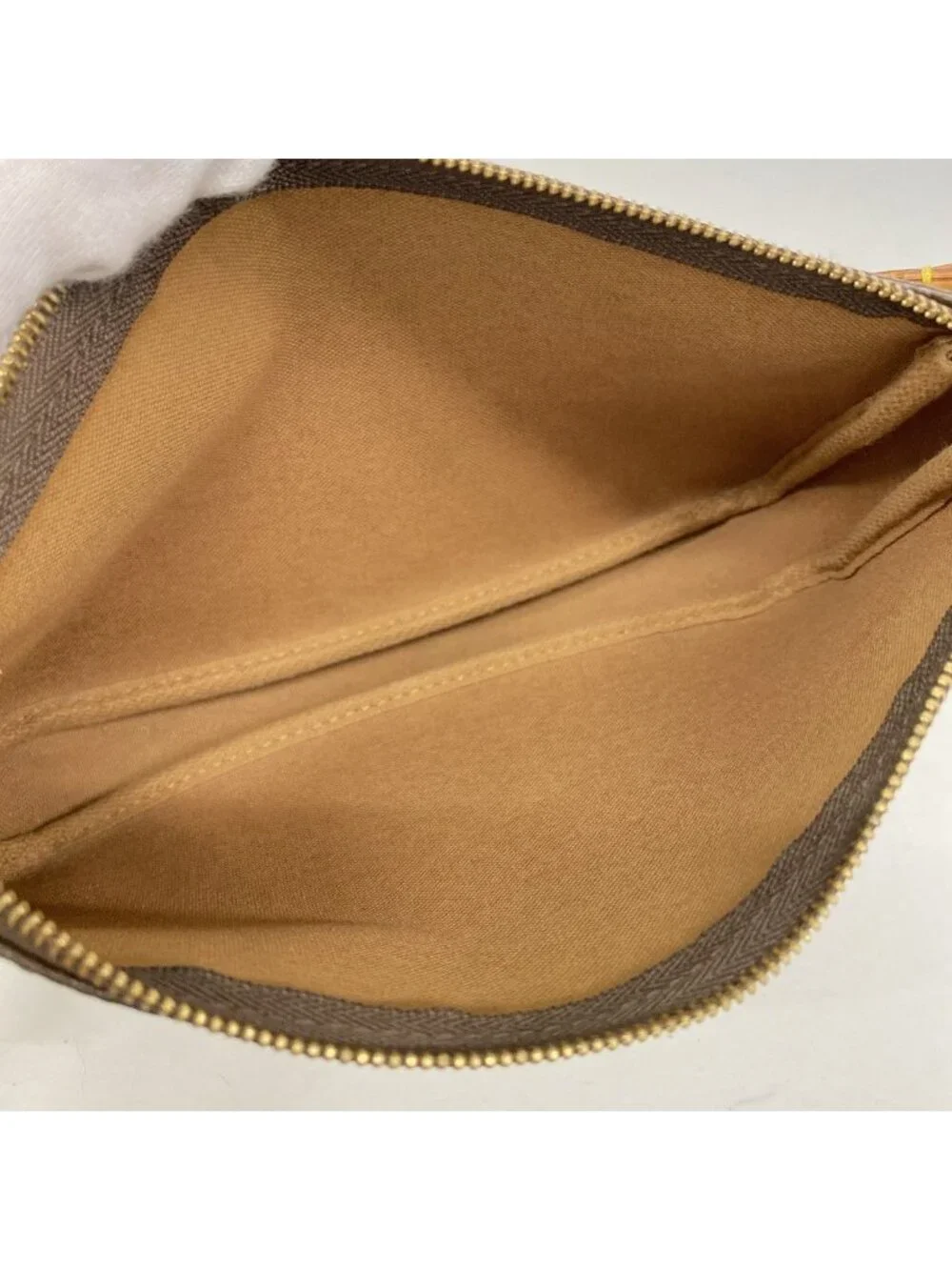 Louis Vuitton Pouch Monogram Pochette Brown